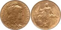 Frankreich, 3. Republik 10 Centimes Dupuis -