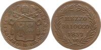 Vatikan 1/2 (Mezzo) Baiocco Gregor XVI., 1831 - 1846, Bologna -