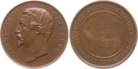 Frankreich, Kaiserreich Bronzemedaille Paris, Napoleon III., 1852 - 1870, Ecole Impériale du Dessin, 2. Preis Sculpture -