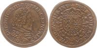 Nürnberg, Stadt Kupfer - Rechenpfennig von Meister Wolf Lauffer II., 1612 - 1651, auf Ludwig XIII. von Frankreich -