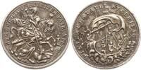 Ungarn Sankt Georgs Medaille Georg auf Pferd mit Lanze im Kampf mit dem Drachen / Segelschiff auf rauer See -