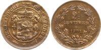 Luxemburg 2 1/2 Centimes Adolph, 1890 - 1905 -