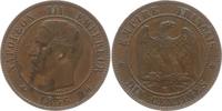 Frankreich, Kaiserreich 10 Centimes Bordeaux, Napoleon III., 1852 - 1870 -