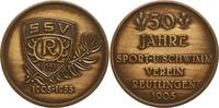 Württemberg, Reutlingen Bronzemedaille 50 Jahre Sport- und Schwimmverein 1905 -
