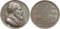 Frankreich, Königreich Blei-/Zinngussmedaille Suite Durand, v. Pietri, auf den Maler Tizian, 1490 - 1576 -