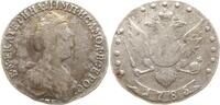 Russland 15 Kopeken Katharina II., 1762 - 1796, St. Petersburg -