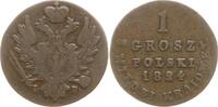 Polen unter Russland Grosz Alexander I., 1815 - 1825, Warschau -