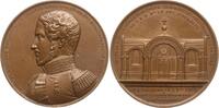 Frankreich, Königreich Große Bronzemedaille v. Caqué, Jahrestag des Attentats auf Ferdinand Duc d'Orléans, Prince Royale -
