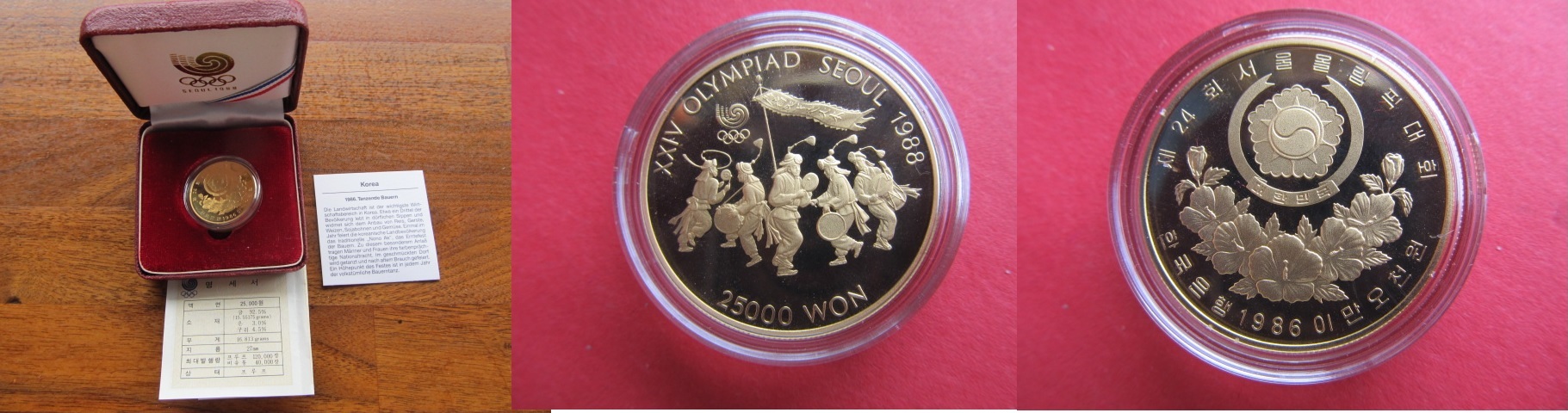 Korea - Süd / Südkorea 25.000 Won 1986 Corea - South - Olympic Games ...