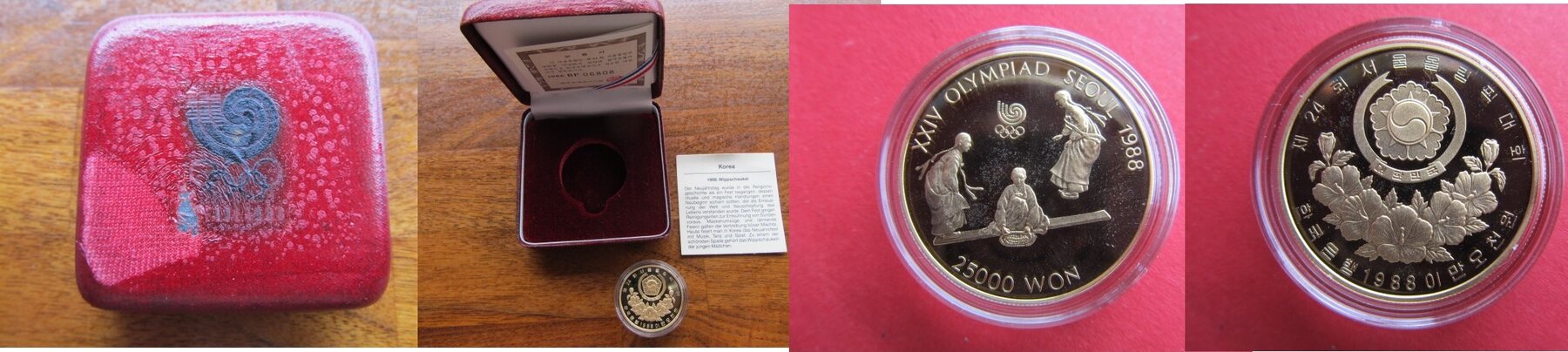 Korea - Süd / Südkorea 25.000 Won Corea - South - Olympic Games 1988 ...