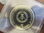 DDR 5 Mark Gedenkmünze 1986 Neues Palais Potsdam - Proof - Polierte Platte - wie abgebildet Proof original verplombt