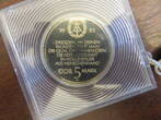 DDR 5 Mark Gedenkmünze 1985 GDR Proof coin Proof original verplombt