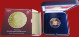 Italien / Italia 10 Euro 2018 Proof - Gold coin - Roman Emperor serie - Trajan - Traian - Traiano - scarce Proof in Kapsel+ Etui+ PaProofschuber(leicht einge