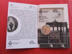 San Marino 2014 5 Euro 1014 silver fall of the Berlin Wall BU im Blister / Folder