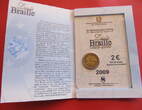 Italien / Italia / Italy 2 Euro 2009 2 € Gedenkmünze - Louis Braille - Blindenschrift - 1809-2009 BU, BU, im Blister / coincard / Folder