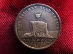 Martin Luther / Reformation Medaille 1817 von Loos - Drittes Jubelfest der Reformation - Kelch auf Tisch VF-