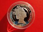 Salomonen / Solomon Islands 5 Dollars 1985 Jahrzehnt der Frau - UNO - UN - Decade for women - Silber Proof in Kapsel