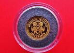 Togo 1500 Francs 2005 1/25 Gold Unze Miniaturgoldmünze - Mini - Johann Wolfgang von Goethe Proof in Kapsel