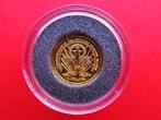 Nördliche Marianen 5 Dollars 2005 1/25 Unze Gold Miniatur Goldmünze - Kaiser Wilhelm II. von Preussen Proof in Kapsel