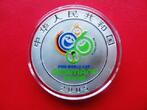 China 2005 FIFA World cup Germany 2006 - color - Silver - 10 Yuan coin Proof / BU (MS65-70) in Kapsel