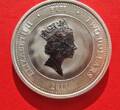 Fidschi / Neuseeland 2 Dollars 1 oz Silver coin Fiji Taki Turtle 2011 New Zeeland Mint BU (MS65-70) offen