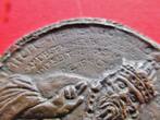 Heiliges Römisches Reich Deutscher Nationen Bronzeguss-Medaille auf Vater - Mutter - Gehorsam - Religion - interessant! VF