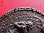Heiliges Römisches Reich Deutscher Nationen Bronzeguss-Medaille auf Vater - Mutter - Gehorsam - Religion - interessant! VF