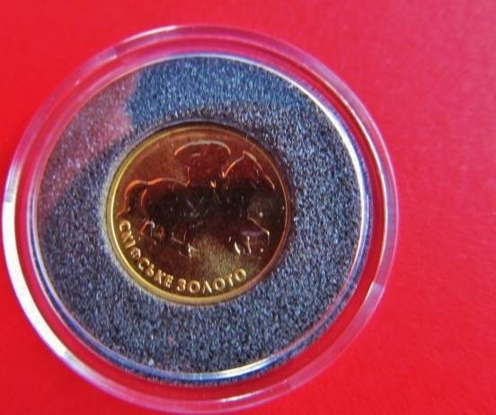 2 Hryvni 2005 Ukraine GOLD - Die kleinsten Goldmünzen der ...