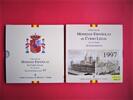 Spanien KMS Kursmünzensatz - 8 Pesetas Werte 1997 - Juan Carlos I. - selten! -