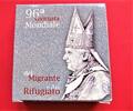 Vatikan 5 Euro 5 Euro coin Vatican - silver - Proof- World Day of Migrants and Refugees -