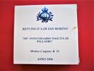 San Marino 10 Euro Silber - Polierte Platte - 500. Geburtstag von Andrea Palladio - Architekt -