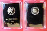 Salomon -Inseln / Solomon Islands 1 Dollar Hannibal on Elephant - Gold Mini -