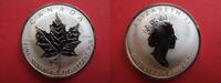 Kanada / Canada 5 Dollars 5 $ Silber Maple Leaf mit Privy Mark Snake - Schlange Lunar Tierkreizeichen -