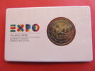 Italien / Italia / Italy 2 Euro 2 € Gedenkmünze - Expo Milano - in coin card -