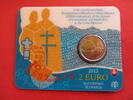 Slowakei 2 Euro 2 € Advent of Cyrill (Constantine) und Method in coin card -