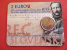 Slowakei 2 Euro Slovak 2 euro coin - Ludovit Stur in coin card -