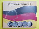 BRD 10 Euro Silber-Gedenkmünzenset 10 € Silber Gedenkmünzen im Blister 2002 PP Polierte Platte Original