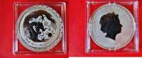 Australien 1 Dollar Silberunze - Lunar Serie II - Jahr des Drachen Drache - 1 $ - 1 Unze Feinsilber -