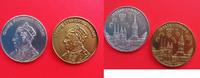 Georg Friedrich Händel Lot, 2 Medaillen 2 x Medaille gold- und silberfarben(unedel) - Händel / Halle an der Saale -