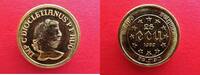 Belgien 25 Ecu Balduin, Baudouin, Boudewin - 1/4 Unze Gold - Diocletian - Diocletianus -