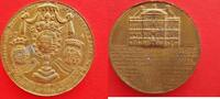 Belgien / Lüttich / Bayern Gussmedaille Joseph Clemens v. Bayern - a.d. Wiederherstellung des Lütticher Stadthauses -