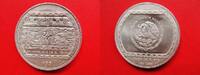 Mexiko 5 Pesos Mexico 5 New Pesos El Tajin rare silver ounce - about uncirculated, dark tan -
