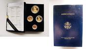 USA Proof Set 1,85 Unzen GOLD, American Eagle Gold Bullion Coins Proof Set 1994- sehr selten