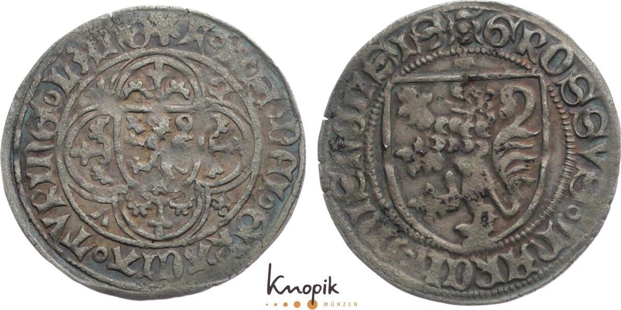 SachsenMarkgrafschaft Meißen Schildgroschen Friedrich II., Friedrich