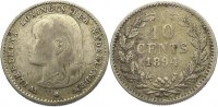 Niederlande-Königreich 10 Cent Wilhelmina I. 1890-1948. -