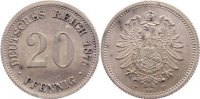 Kleinmünzen 20 Pfennig -