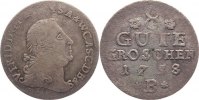 Anhalt-Bernburg 8 Gute Groschen Victor Friedrich 1721-1765. -