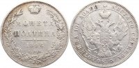 Russland Poltina Nikolaus I. 1825-1855. -