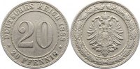 Kleinmünzen 20 Pfennig -