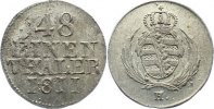 Sachsen-Albertinische Linie 1/48 Taler Friedrich August I. 1806-1827. -